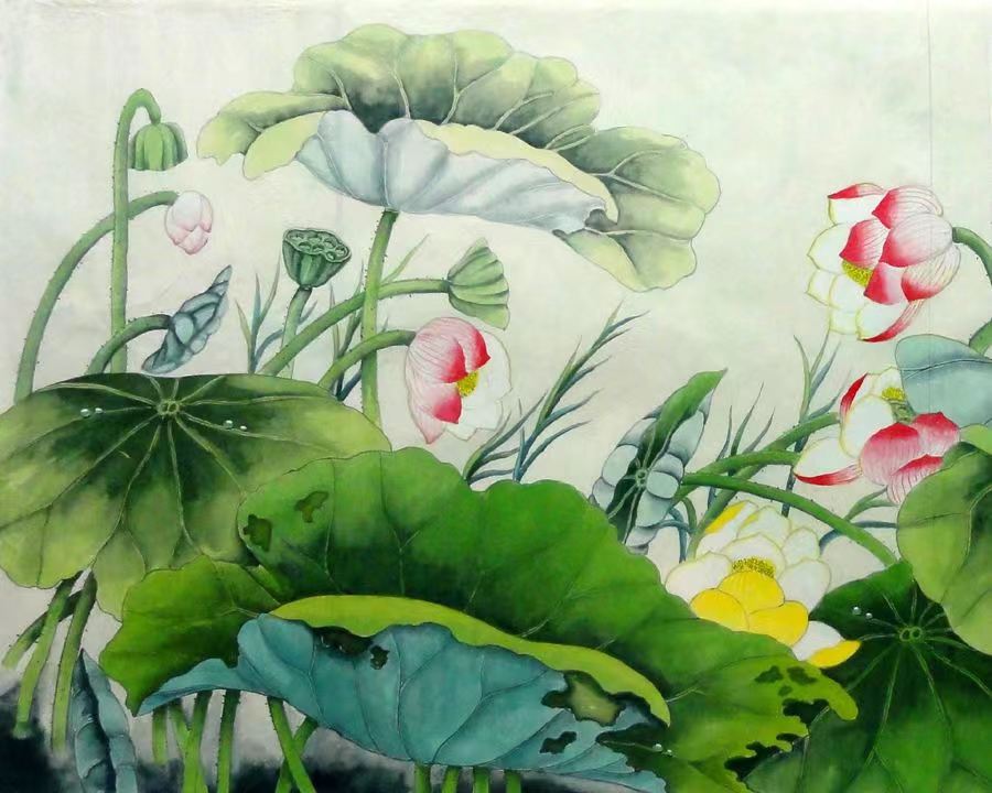 邹恩亮《海天诗画》名家精品微刊 七绝•夏日荷塘十二题 诗‖邹恩亮（图9）