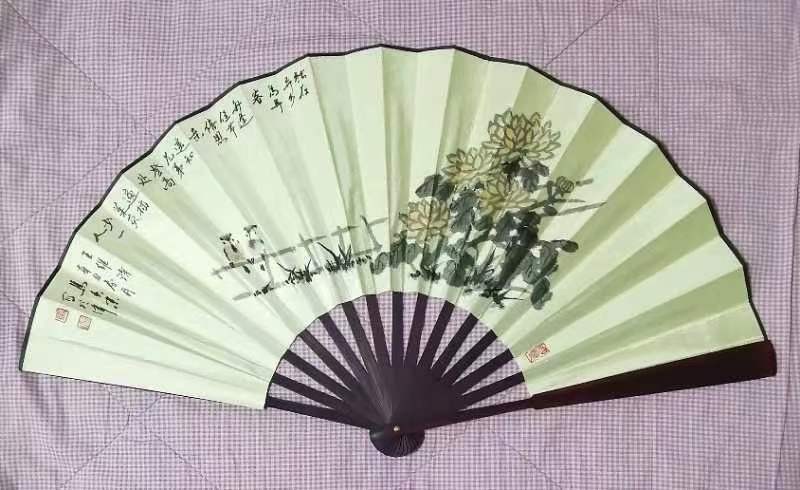 请欣赏中书协理事著名书法家马春来老师——扇面上的书画艺术||陕甘青藏头条（图11）