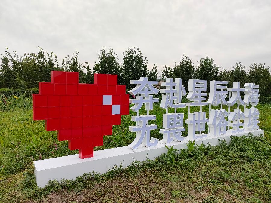 沁园春巜金珠花海》作者孙秀兰（图2）