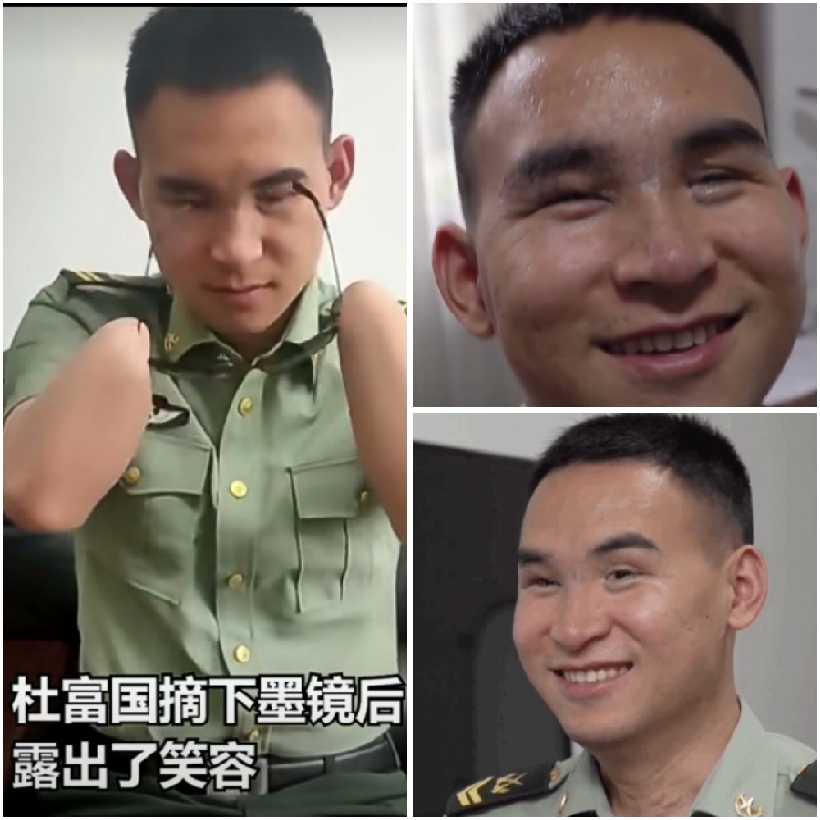 当杜富国摘下墨镜,微笑太治愈!_都市头条,传播正能量,因你精彩!