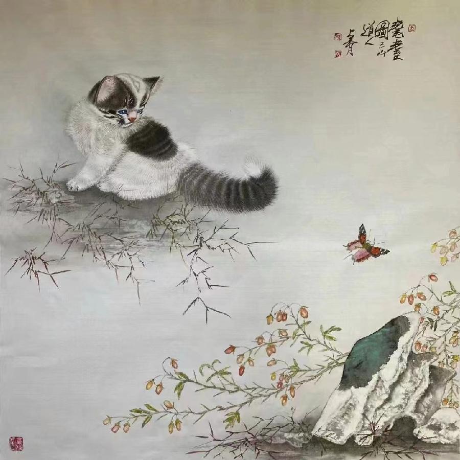 【雅诗总会】清新隽永写出心海的意境——著名画家柳士才作品欣赏(图3)