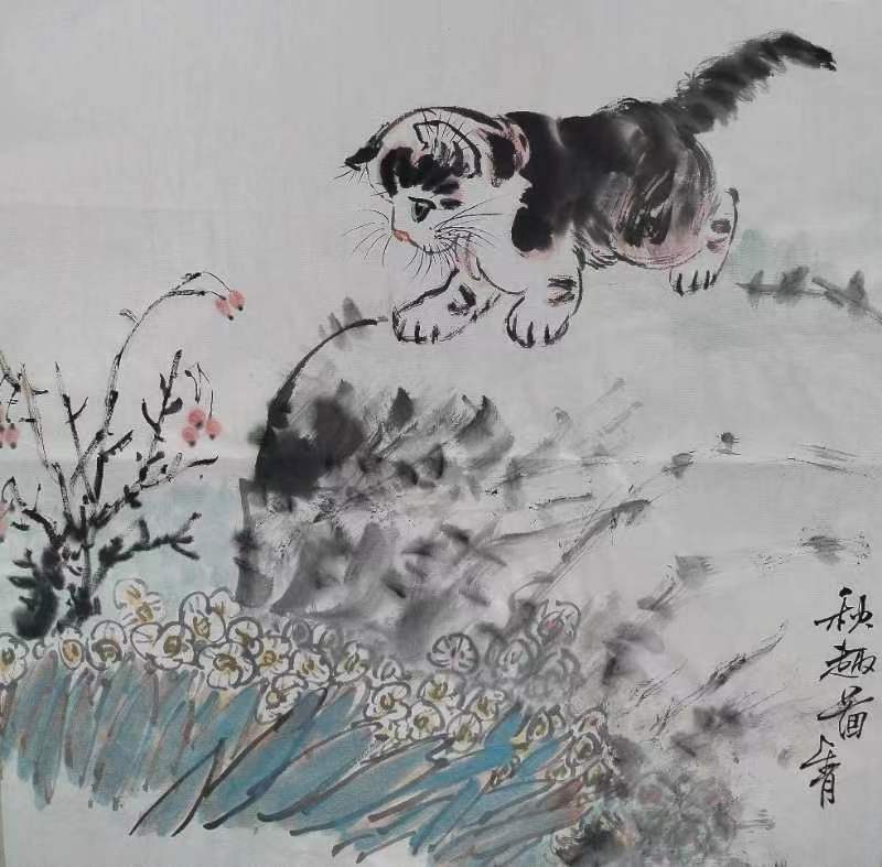 【雅诗总会】清新隽永写出心海的意境——著名画家柳士才作品欣赏(图7)