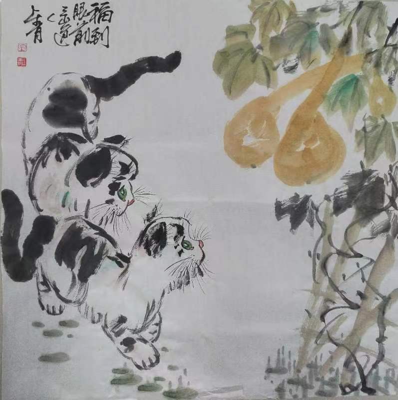 【雅诗总会】清新隽永写出心海的意境——著名画家柳士才作品欣赏(图10)
