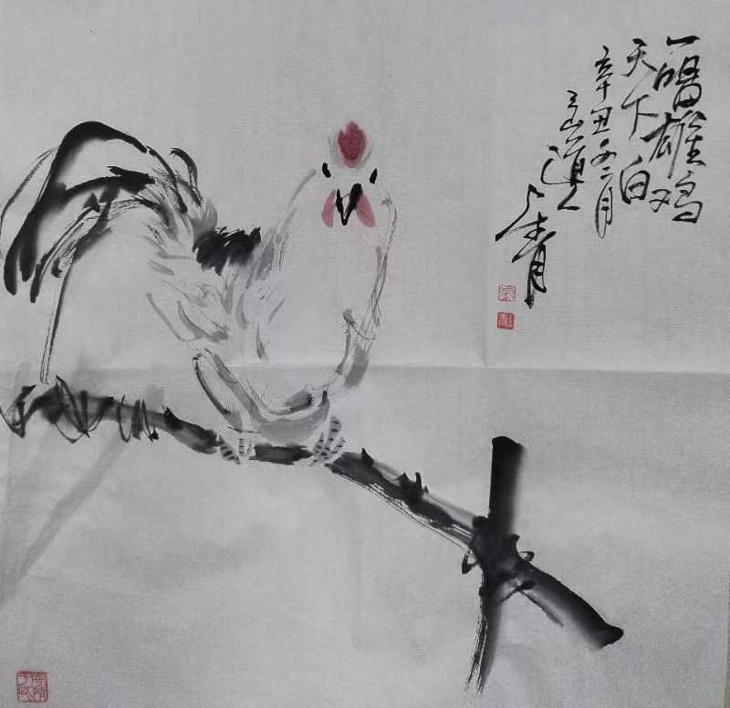 【雅诗总会】清新隽永写出心海的意境——著名画家柳士才作品欣赏(图11)