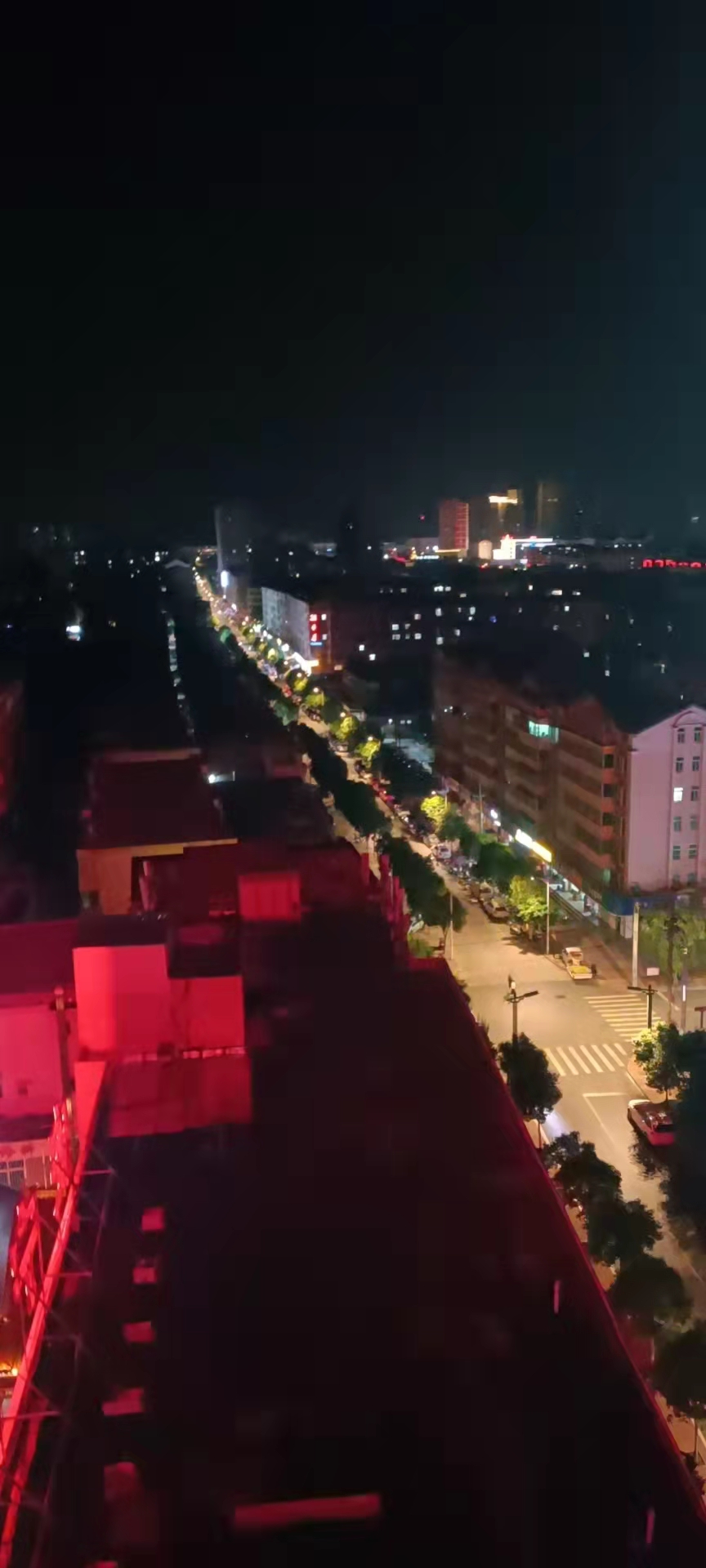 秋夜孟津 原作/梁立锋