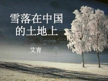 逯家驹诵读《雪落在中国的土地上》（图7）