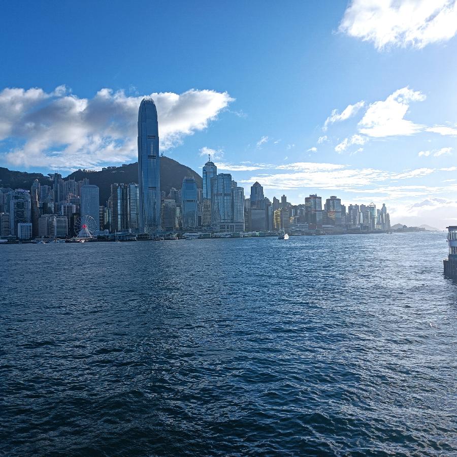 尖沙咀码头观海(图48)