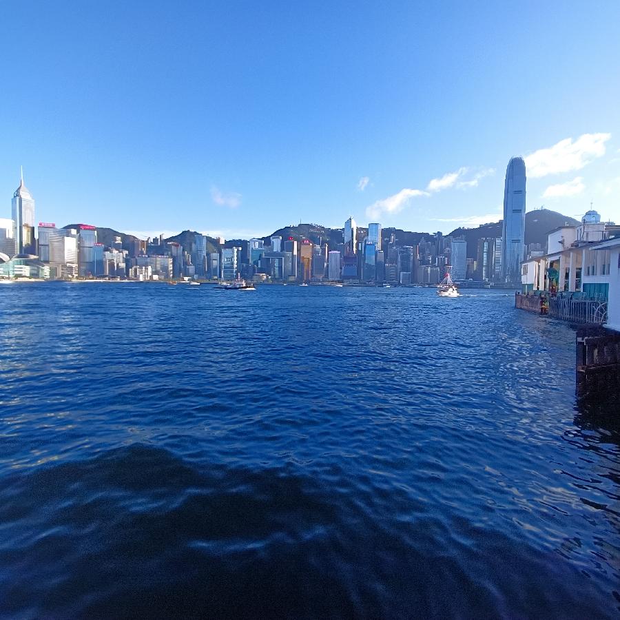 尖沙咀码头观海(图58)