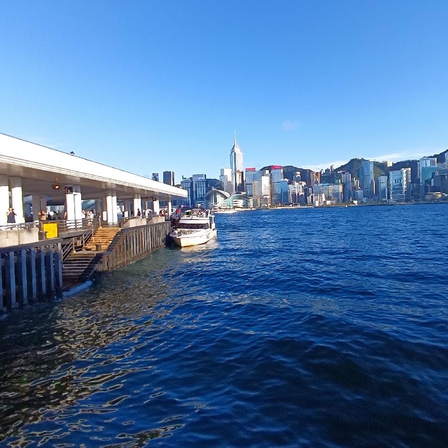 尖沙咀码头观海(图63)