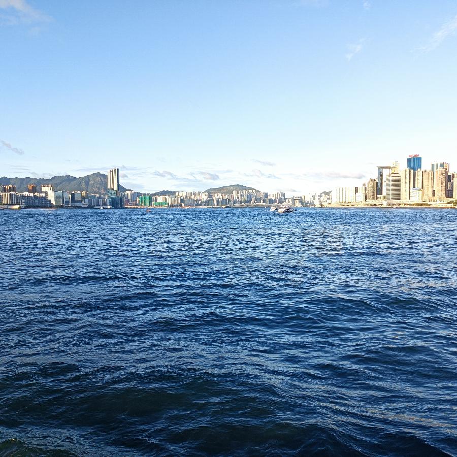 尖沙咀码头观海(图77)