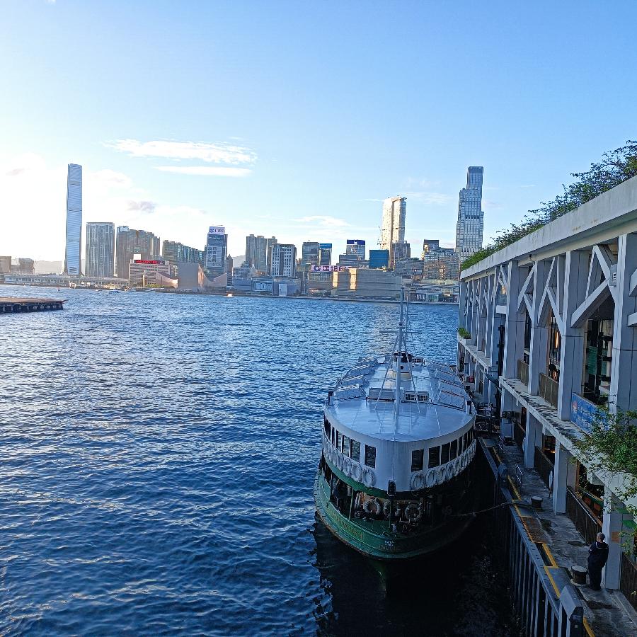 尖沙咀码头观海(图87)