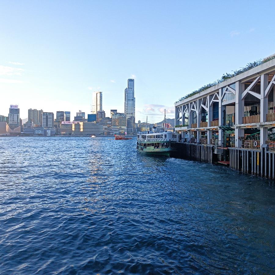尖沙咀码头观海(图88)