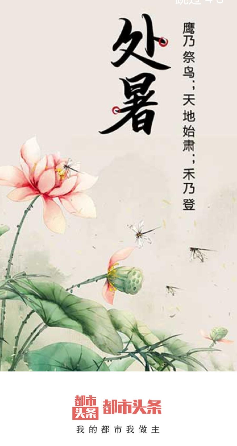 【雅诗总会】法治中国外联部主任刘报诗词欣赏之九十——处暑(外一首)（图5）