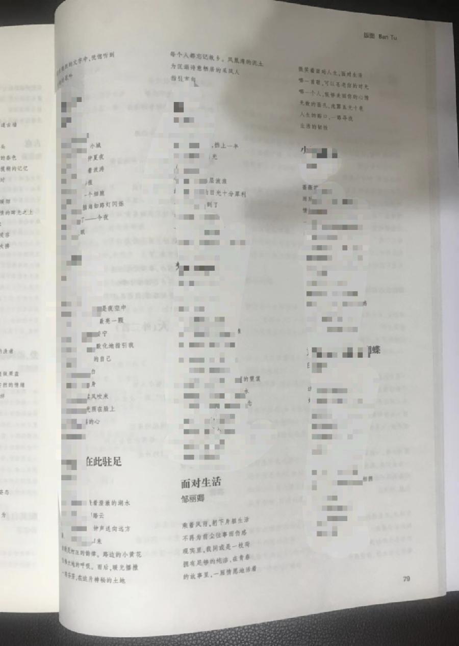 诗歌月刊•邹丽卿•面对生活（图4）