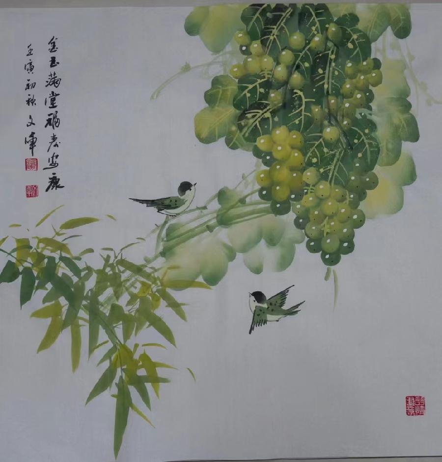 书画家党文军先生国画作品欣赏（图21）