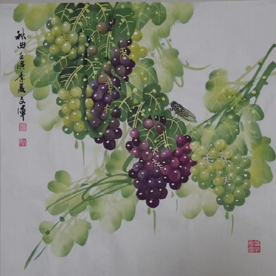 书画家党文军先生国画作品欣赏（图31）