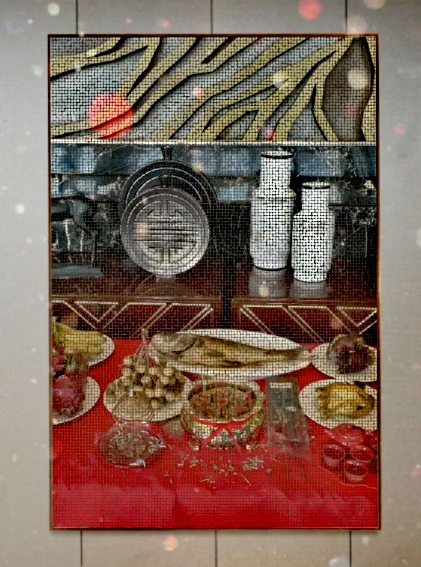 赞《盛世中国传承经典 新中国文化创始者和奠基人郑佩服》一 丹亚洲写於哈爾濱荣墨郑佩服書畵工作室（图53）