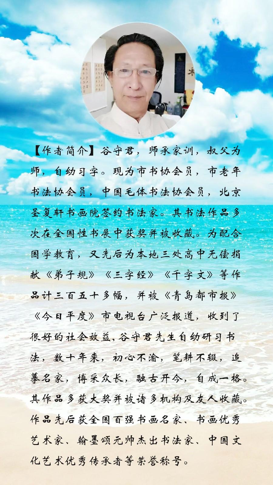 谷守君书法:曹操《观沧海》（图6）