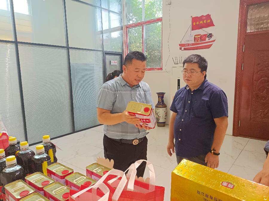 山东厚道鲁商促进会秘书长张勇、聊城市诚信建设促进会一行到山东润政食品股份有限公司参观考察(图6)