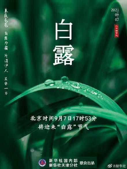 《白露感吟·诗四组》作者:江花（北京）长安街总社【世界诗人名人展】 （9052）（图6）