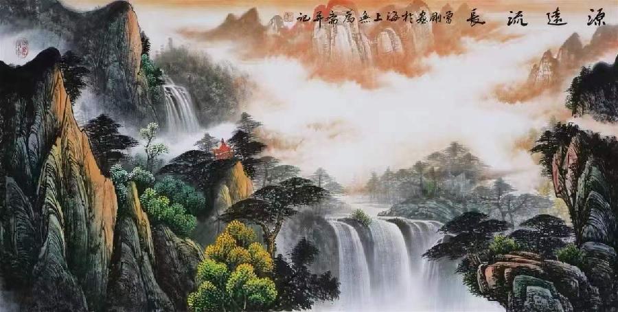 中华诗艺社黑龙江分社【绘画】潇湘墨人书画精选(一)(图11)