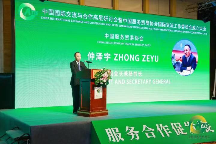 中国服贸会国际交流工作委员会成立大会圆满举行【王鹤義】(图4)