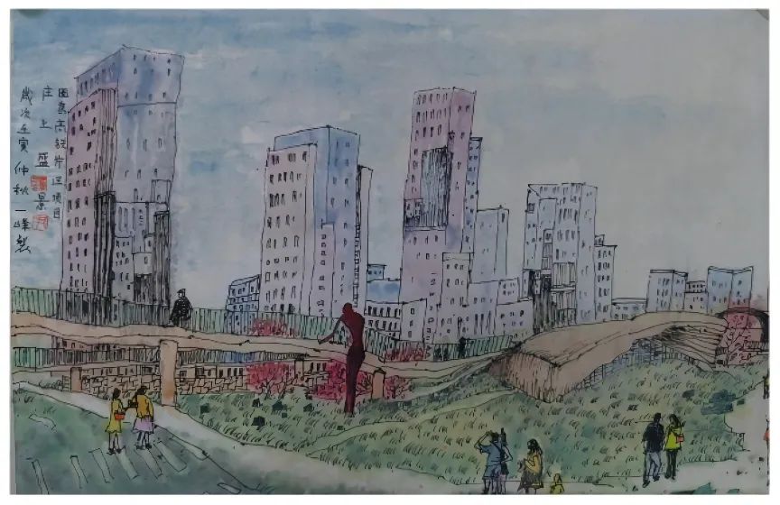 石家庄·我自豪 | 我市美术家创作《石家庄市建设新项目景观图》展现城市新气象（图3）