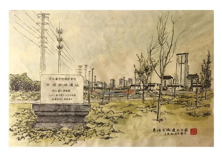 石家庄·我自豪 | 我市美术家创作《石家庄市建设新项目景观图》展现城市新气象（图6）