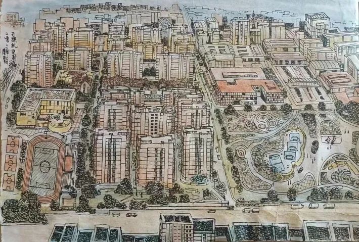 石家庄·我自豪 | 我市美术家创作《石家庄市建设新项目景观图》展现城市新气象（图10）