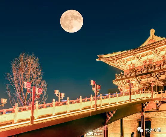 中秋望月/作者：江枫渔火/朗诵：江枫渔火（图2）