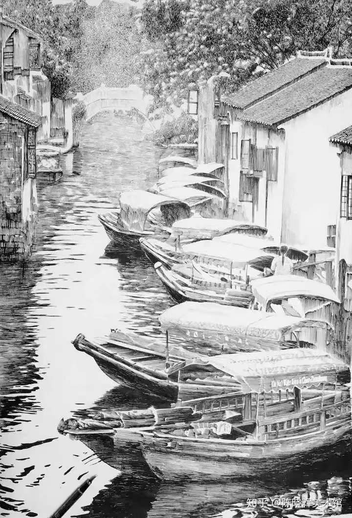 中华诗艺社黑龙江分社【推荐】马国斌钢笔画作品欣赏（图24）