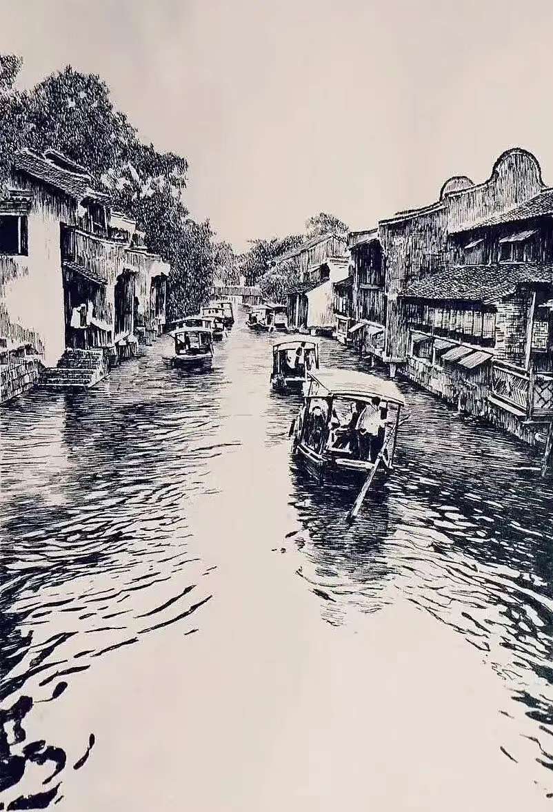 中华诗艺社黑龙江分社【推荐】马国斌钢笔画作品欣赏（图30）