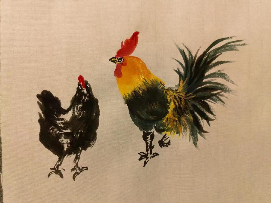 中华诗艺龙江分社推介/邓洪侠国画作品欣赏（图4）