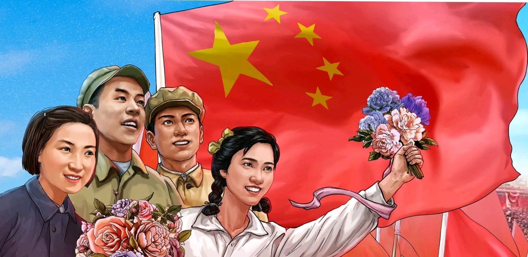 银龄朗诵艺苑 瑞雪寒梅诵读《喜迊党的二十大》作者：夏广忠（图2）