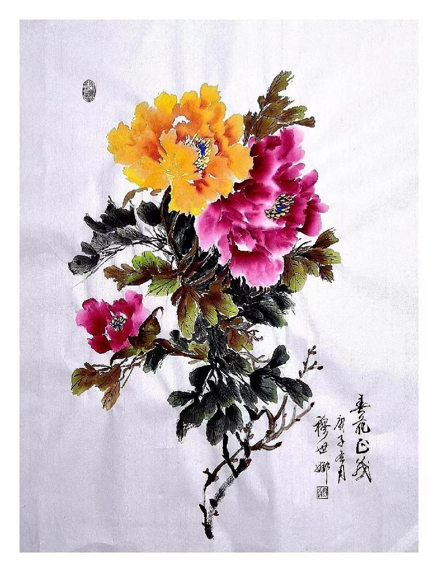【雅诗总会】墨随心走写出艺术的田园★著名画家穆辞作品欣赏（图4）
