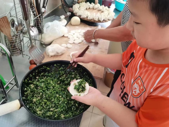 南和区幸福小学中秋节主题活动:〖幸福·节日〗“皎洁天上月 圆“源”中秋节”(图4)