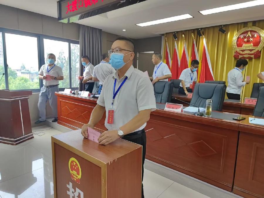 东至县大渡口镇第十五届人民代表大会二次会议召开(图4)