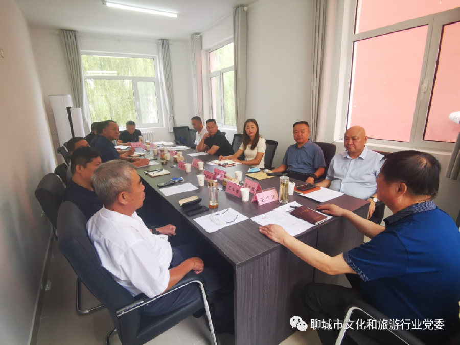 党建引领凝正气 文旅兴市谋发展:市文化和旅游行业党委圆满完成所属社会组织、民非单位全面调研座谈活动（图2）