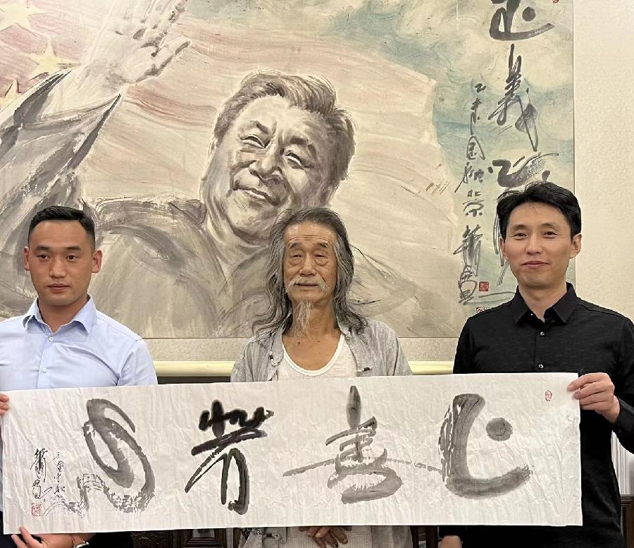 【雅诗总会】艺术家萧宽墨随心走挥毫'军魂'艺术欣赏(图27)