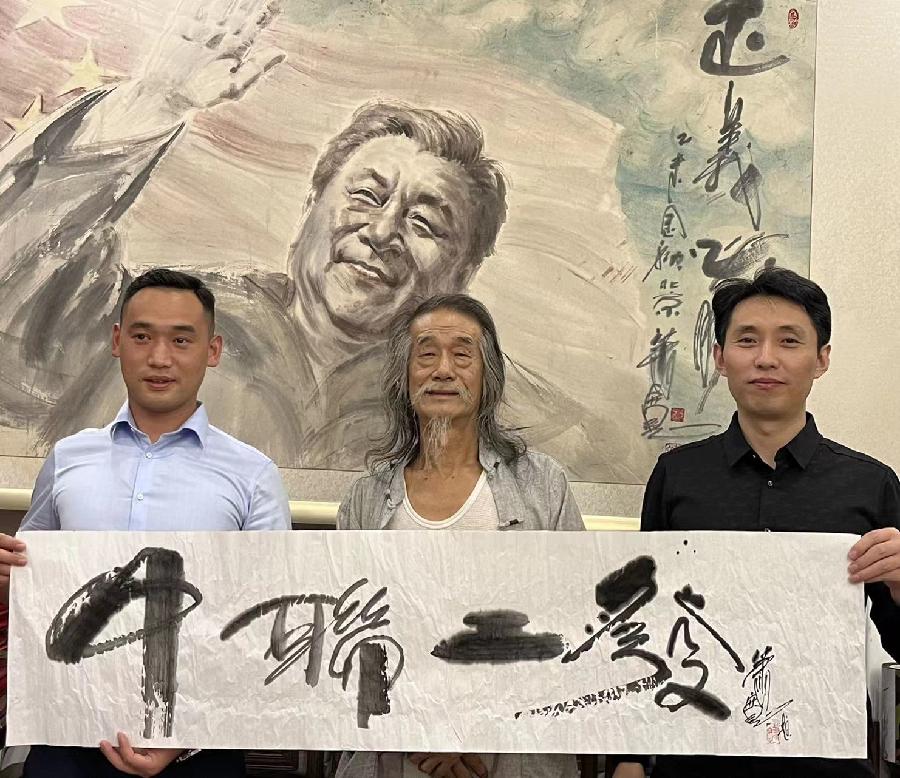 【雅诗总会】艺术家萧宽墨随心走挥毫'军魂'艺术欣赏(图28)