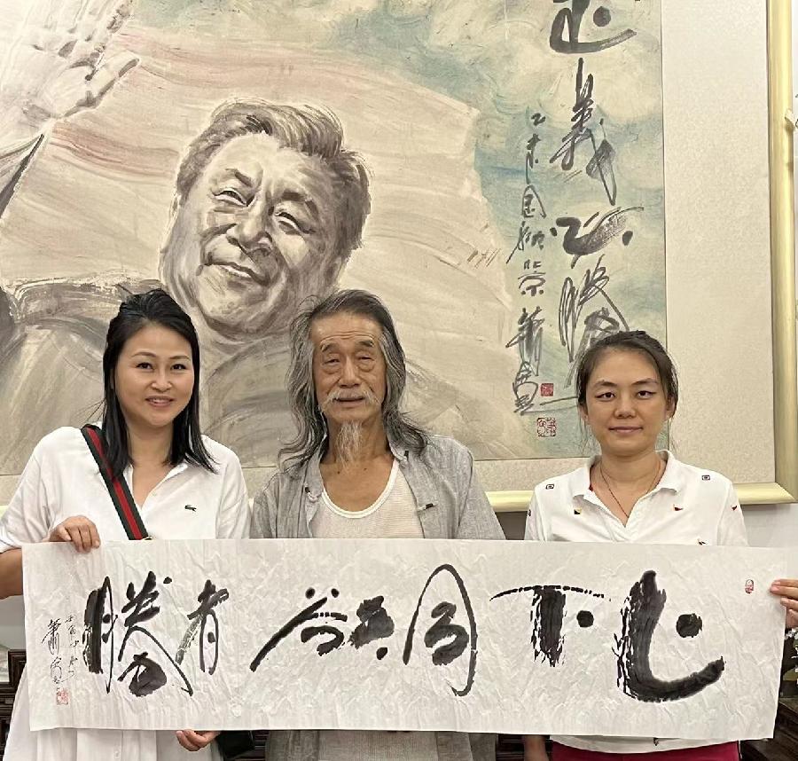 【雅诗总会】艺术家萧宽墨随心走挥毫'军魂'艺术欣赏(图29)