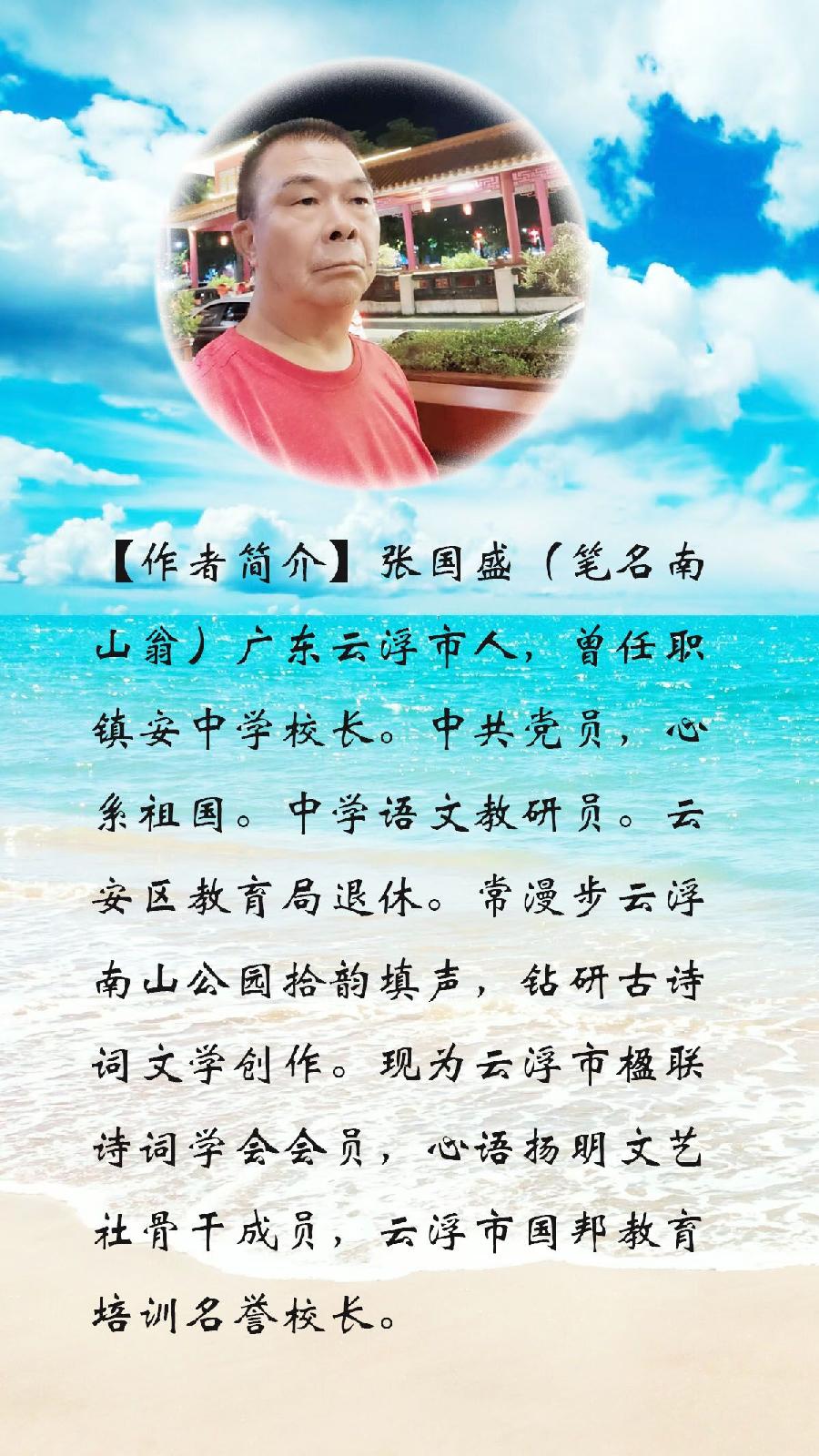 张国盛《喜迎党的二十大，人民生活幸福感专题》第七集一百/诗词七首（图12）