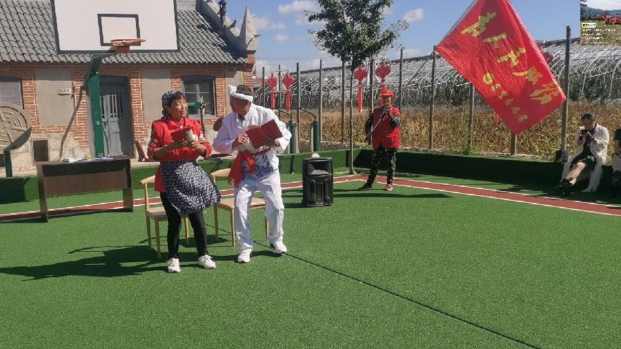 幸福院里庆丰收 文艺服务送欢乐(图6)