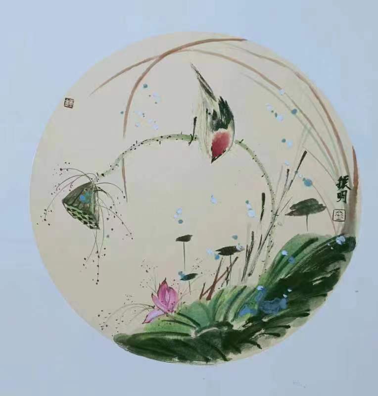 【雅诗总会】致一致善致美---沧州市金秋雅集书画作品欣赏之二(图15)