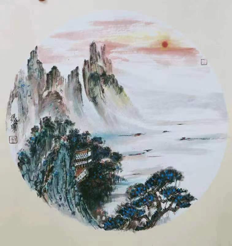 【雅诗总会】致一致善致美---沧州市金秋雅集书画作品欣赏之二(图16)