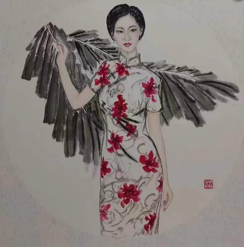 【雅诗总会】致一致善致美---沧州市金秋雅集书画作品欣赏之二(图22)