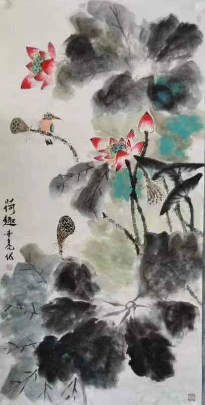 【雅诗总会】致一致善致美---沧州市金秋雅集书画作品欣赏之二(图24)