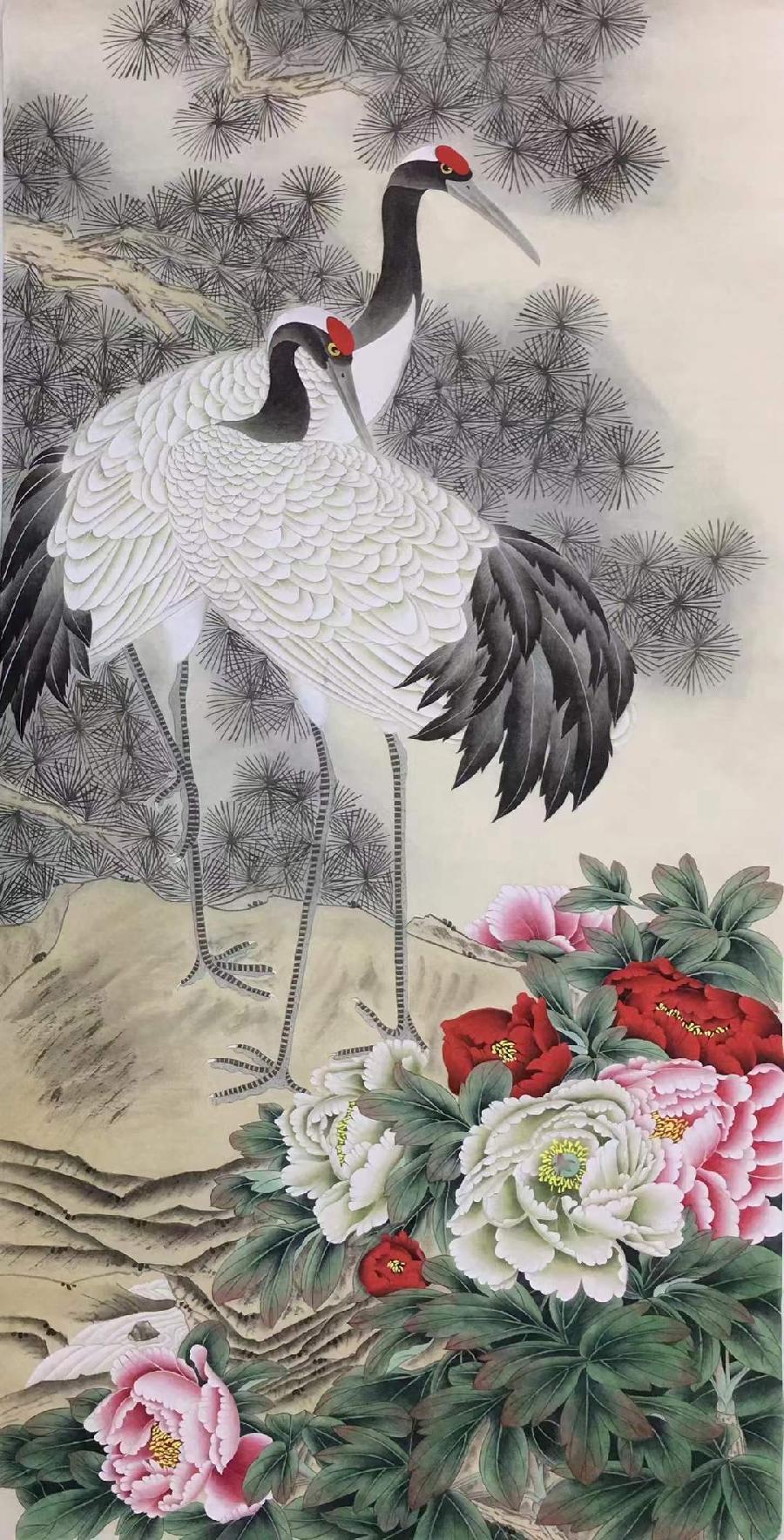 中华诗艺龙江分社推介/潇湘墨人书画精品(二)（图10）