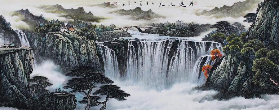 中华诗艺龙江分社推介/潇湘墨人书画精品(二)（图12）