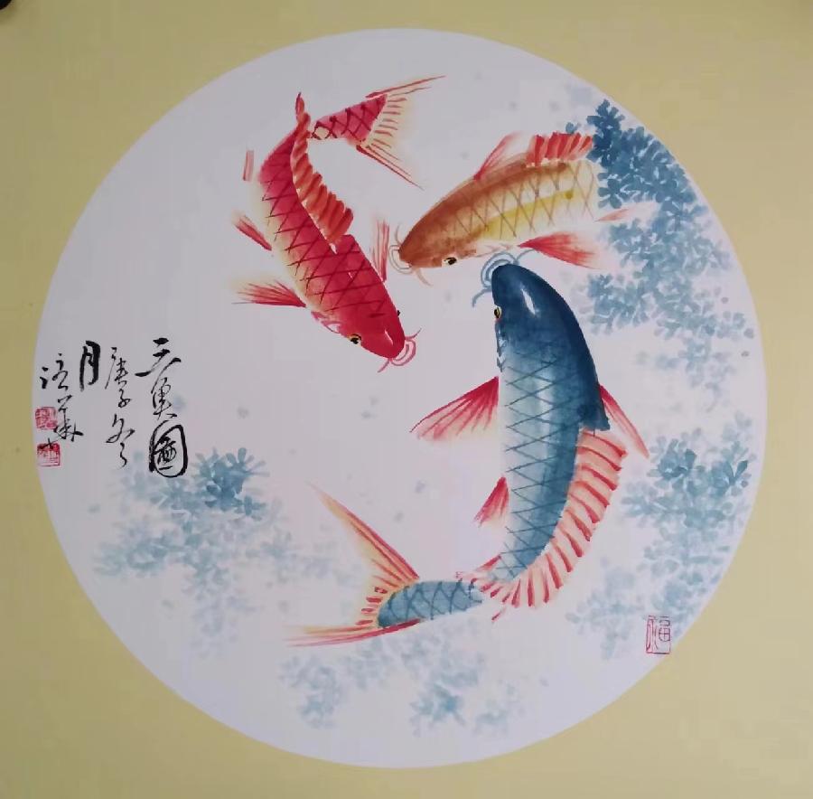 【雅诗总会】致一致善致美——沧州市金秋雅集书画作品欣赏之三(图19)